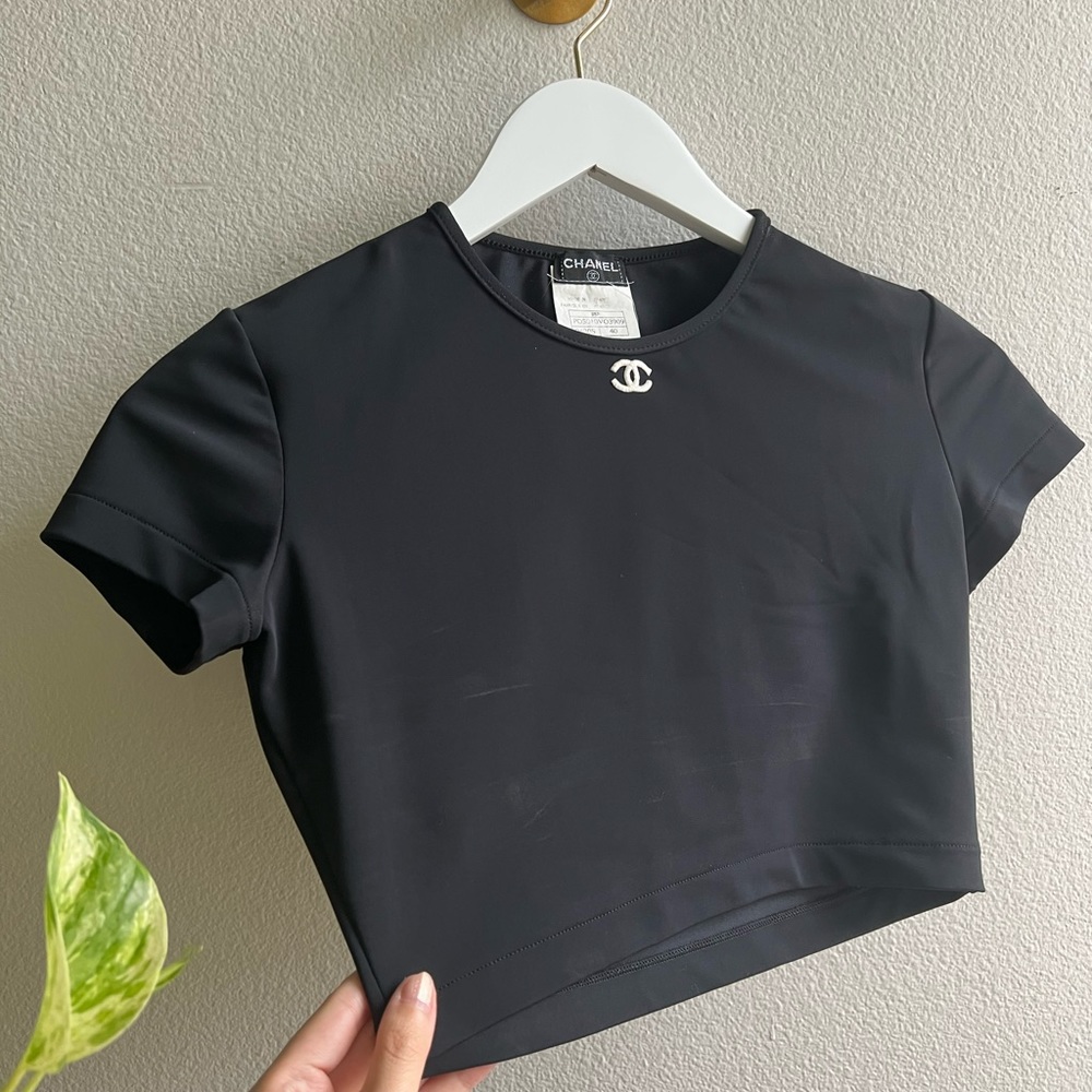 ❌SOLD❌Vintage Chanel Crop Top - Picture 5 of 8